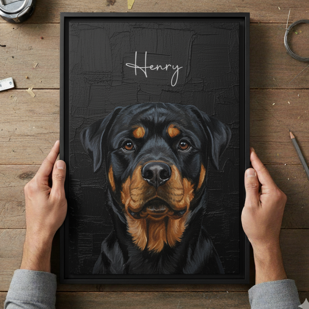 Pet Oil Style Wall Art Canvas