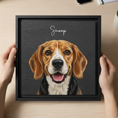 Pet Oil Style Wall Art Canvas