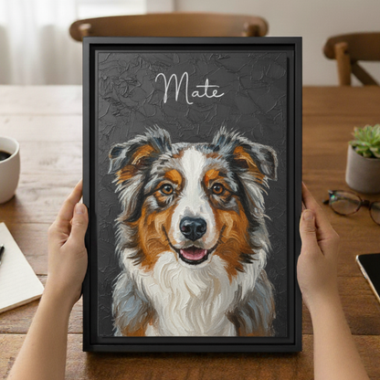 Pet Oil Style Wall Art Canvas