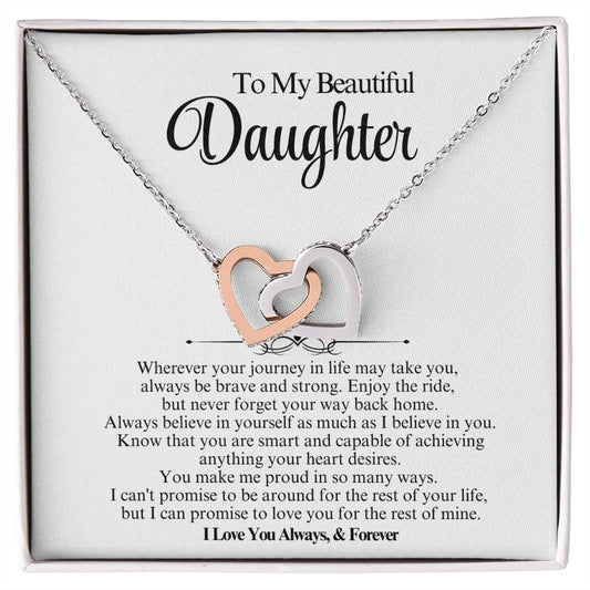 To My Daughter Heartfelt Gift - Vexa Style