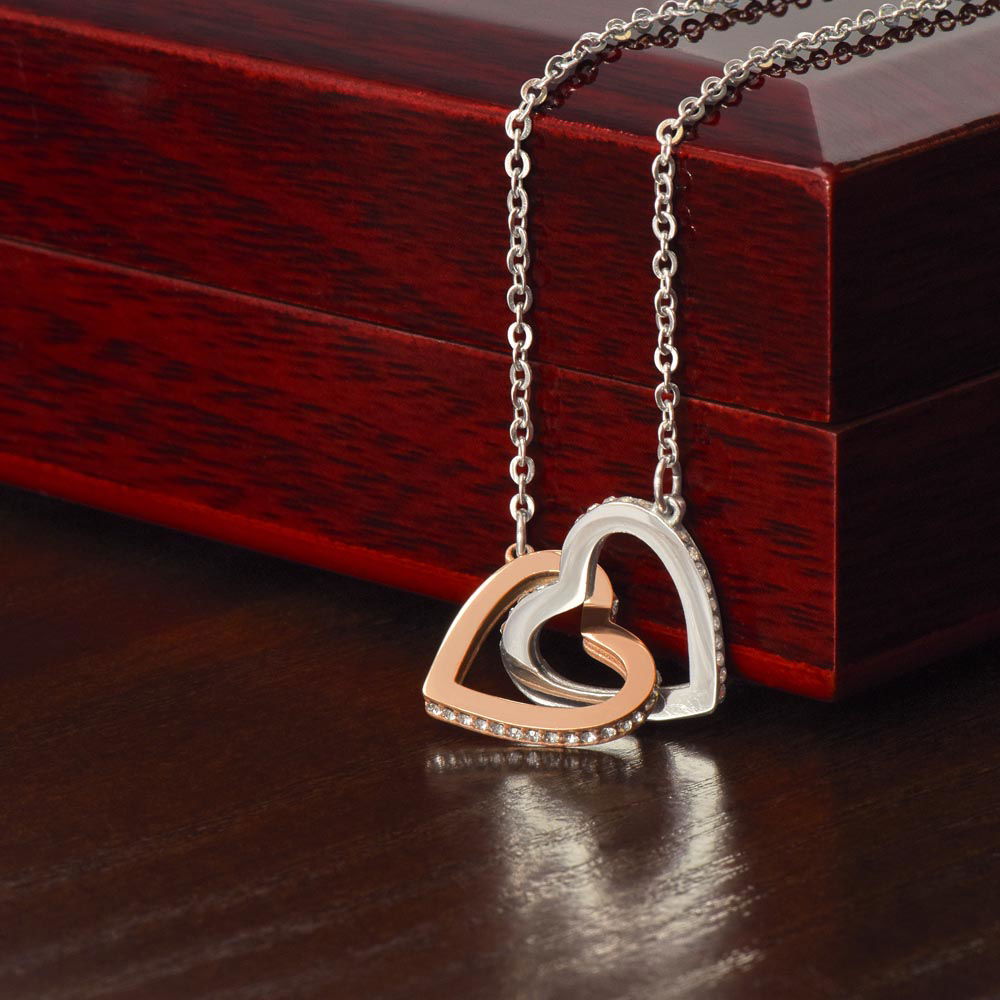 To My Grand Daughter Interlocking Love Heart Gift - Vexa Style
