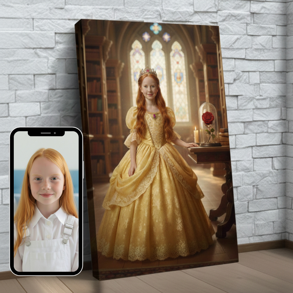 The Beauty and the Enchanted Rose