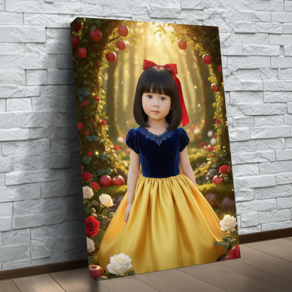 The Snow-White Apple Orchard