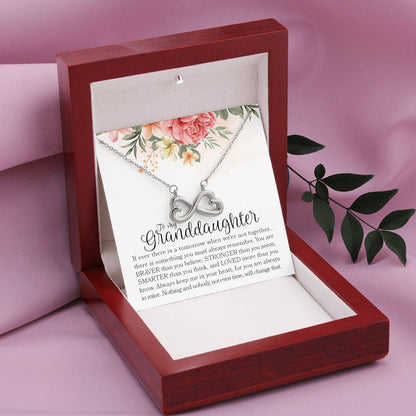 To My Granddaughter Premium Love Necklace