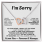 Heartfelt Apology Gift For Daughter