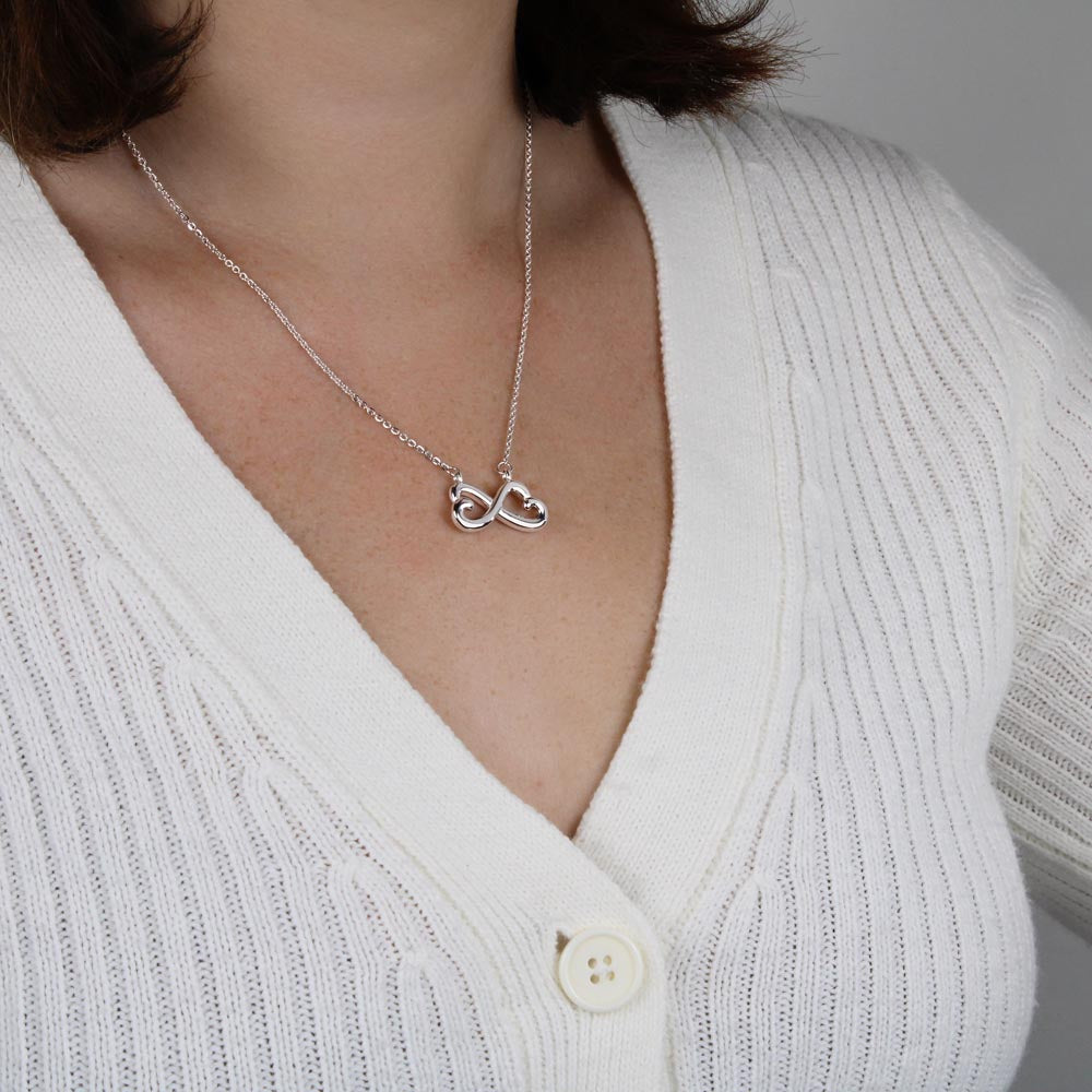 To My Granddaughter Premium Love Necklace