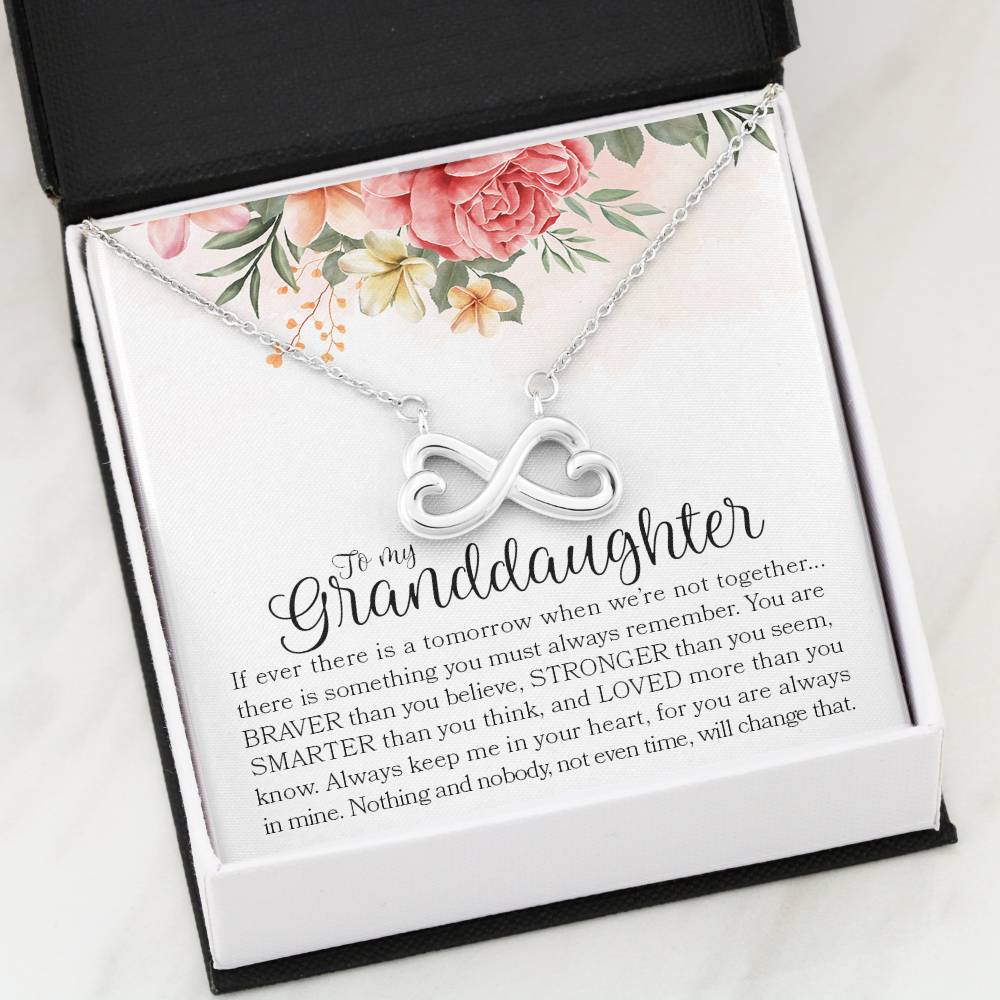 To My Granddaughter Premium Love Necklace
