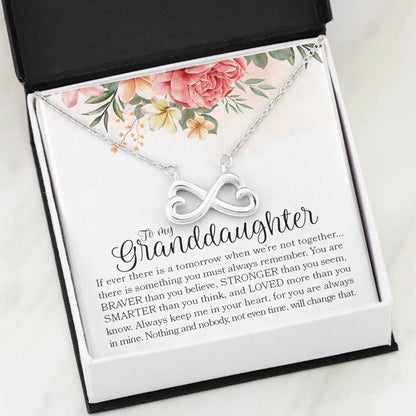 To My Granddaughter Premium Love Necklace
