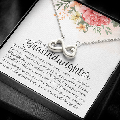 To My Granddaughter Premium Love Necklace