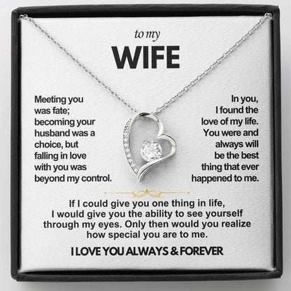 To My Wife Forever Love Gift