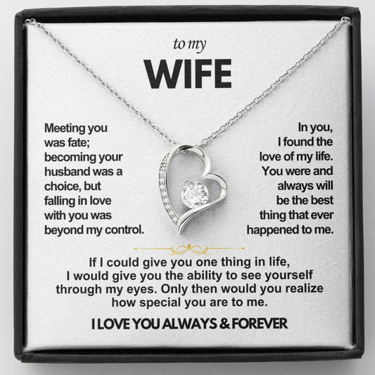 To My Wife Forever Love Gift