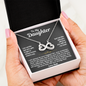 To My Daughter Infinite Love Necklace Gift